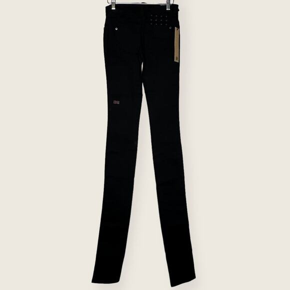 NWT | KSUBI | Silent March Extra Long Skinny Jeans | Black | Size 26 - Picture 1 of 14